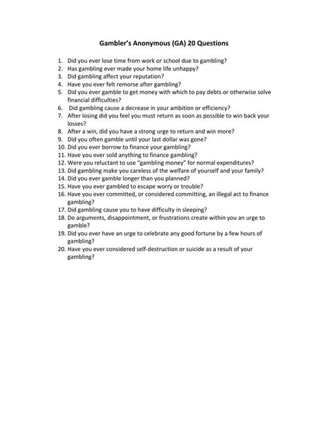 ga 20 questions.
